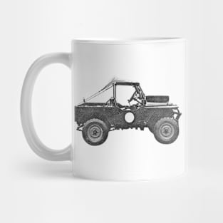 1955 Land Rover - Mavis Mug